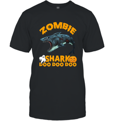 Zombie Shark Doo Doo Doo Halloween Shake Costume Lover Gifts Men's T-Shirt