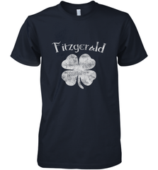 Vintage Fitzgerald Irish Shamrock St Patty's Day Men's Premium T-Shirt Men's Premium T-Shirt - HHHstores