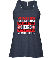 We dare not forget that we are the heirs of that first revolution 01 Women's Racerback Tank Women's Racerback Tank - HHHstores