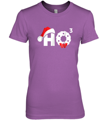 Santa HO HO3 Cubed Funny Christmas Women's Premium T-Shirt Women's Premium T-Shirt - HHHstores