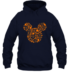 Disney Mickey Mouse Halloween Silhouette Hooded Sweatshirt