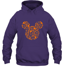 Disney Mickey Mouse Halloween Silhouette Hooded Sweatshirt Hooded Sweatshirt - HHHstores