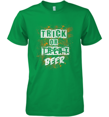 Trick or Beer Funny Halloween Trick or Treat Men's Premium T-Shirt Men's Premium T-Shirt - HHHstores