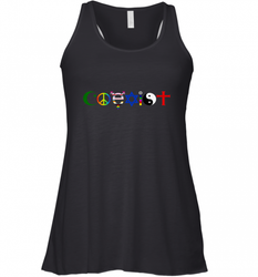 Coexist Women's Racerback Tank
