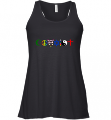 Coexist Women's Racerback Tank Women's Racerback Tank - HHHstores