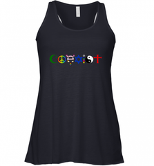 Coexist Women's Racerback Tank Women's Racerback Tank - HHHstores