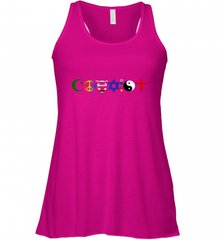 Coexist Women's Racerback Tank Women's Racerback Tank - HHHstores