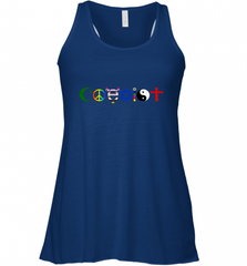 Coexist Women's Racerback Tank Women's Racerback Tank - HHHstores