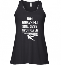 Funny Rock Climbing T Shirt Free Climbing Women's Racerback Tank