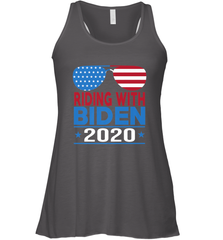 Riding With Biden Joe Biden 2020 For President Vote Gift Women's Racerback Tank Women's Racerback Tank - HHHstores