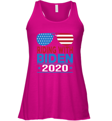 Riding With Biden Joe Biden 2020 For President Vote Gift Women's Racerback Tank Women's Racerback Tank - HHHstores