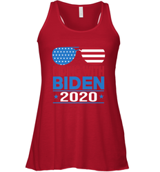 Riding With Biden Joe Biden 2020 For President Vote Gift Women's Racerback Tank