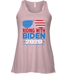 Riding With Biden Joe Biden 2020 For President Vote Gift Women's Racerback Tank Women's Racerback Tank - HHHstores