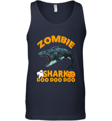 Zombie Shark Doo Doo Doo Halloween Shake Costume Lover Gifts Men's Tank Top Men's Tank Top - HHHstores