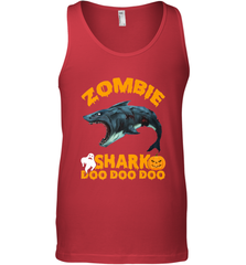 Zombie Shark Doo Doo Doo Halloween Shake Costume Lover Gifts Men's Tank Top Men's Tank Top - HHHstores
