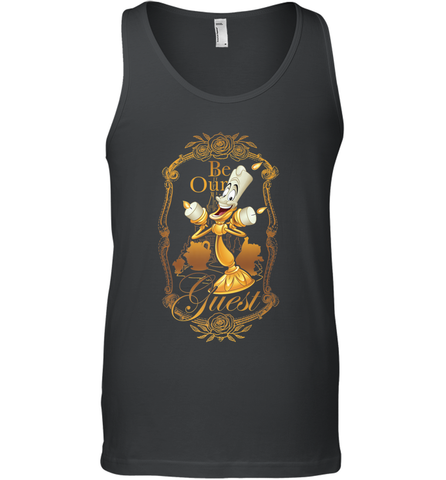 Disney Beauty And The Beast Be Our Guest Men's Tank Top Men's Tank Top / Black / XS Men's Tank Top - HHHstores