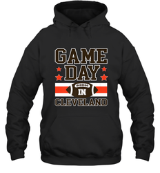 NFL Cleveland Game Day Football Home Team Colors Hooded Sweatshirt