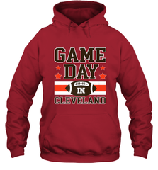 NFL Cleveland Game Day Football Home Team Colors Hooded Sweatshirt Hooded Sweatshirt - HHHstores