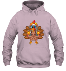 Cool Turkey Football Feathers Funny Thanksgiving Sports Gift Hooded Sweatshirt Hooded Sweatshirt - HHHstores