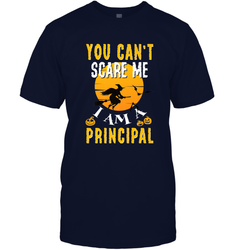 You Can't Scare Me Principal Quote Halloween Funny Costume Men's T-Shirt