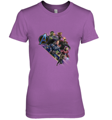 Marvel Avengers Endgame Action Pose Logo Women's Premium T-Shirt Women's Premium T-Shirt - HHHstores