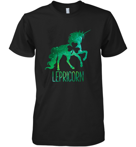 Lepricorn Leprechaun Unicorn shirt St Patricks Day Men's Premium T-Shirt Men's Premium T-Shirt / Black / XS Men's Premium T-Shirt - HHHstores