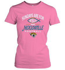 Sundays Are For Jesus and Jacksonville Funny Football Women's T-Shirt Women's T-Shirt - HHHstores