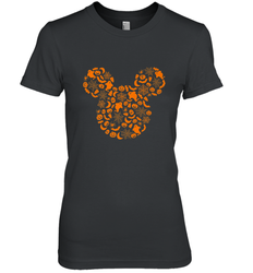 Disney Mickey Mouse Halloween Silhouette Women's Premium T-Shirt
