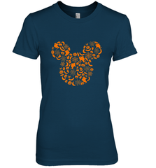 Disney Mickey Mouse Halloween Silhouette Women's Premium T-Shirt Women's Premium T-Shirt - HHHstores