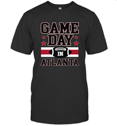 NFL Atlanta Game Day Football Home Team Colors Women Girl Gift Men's T-Shirt