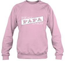 Best Papa Ever  Father's Day Crewneck Sweatshirt Crewneck Sweatshirt - HHHstores
