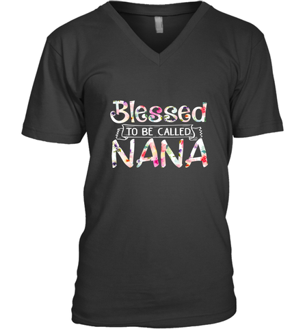 Be Called Nana Men's V-Neck Men's V-Neck / Black / S Men's V-Neck - HHHstores