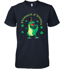 T Rex Dinosaur St. Patrick's Day Irish Funny Men's Premium T-Shirt Men's Premium T-Shirt - HHHstores