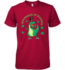 T Rex Dinosaur St. Patrick's Day Irish Funny Men's Premium T-Shirt Men's Premium T-Shirt - HHHstores