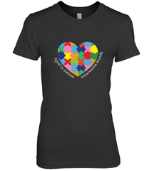 April is autism awareness month T shirt Women's Premium T-Shirt Women's Premium T-Shirt - HHHstores