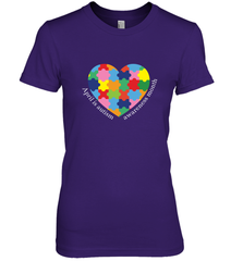 April is autism awareness month T shirt Women's Premium T-Shirt Women's Premium T-Shirt - HHHstores