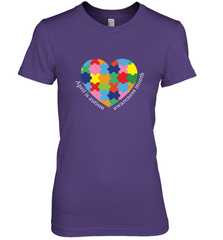 April is autism awareness month T shirt Women's Premium T-Shirt Women's Premium T-Shirt - HHHstores