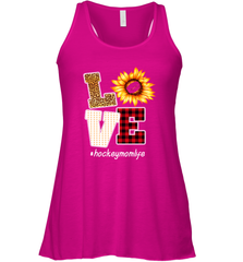 Love Hockey Mom Life Design Women's Racerback Tank Women's Racerback Tank - HHHstores