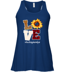Love Hockey Mom Life Design Women's Racerback Tank Women's Racerback Tank - HHHstores