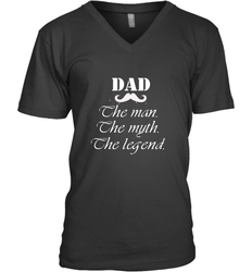 Dad the man the myth the legend Happy Father's day Men's V-Neck