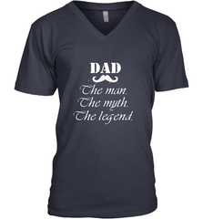 Dad the man the myth the legend Happy Father's day Men's V-Neck Men's V-Neck - HHHstores