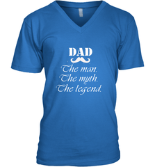 Dad the man the myth the legend Happy Father's day Men's V-Neck Men's V-Neck - HHHstores