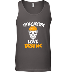 Teachers Love Brains funny Halloween Zombie Men's Tank Top Men's Tank Top - HHHstores
