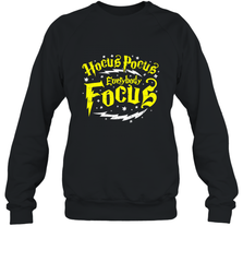 Hocus Pocus Everybody Focus Halloween Teacher Or Student Crewneck Sweatshirt Crewneck Sweatshirt - HHHstores