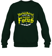 Hocus Pocus Everybody Focus Halloween Teacher Or Student Crewneck Sweatshirt Crewneck Sweatshirt - HHHstores