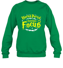 Hocus Pocus Everybody Focus Halloween Teacher Or Student Crewneck Sweatshirt Crewneck Sweatshirt - HHHstores