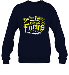 Hocus Pocus Everybody Focus Halloween Teacher Or Student Crewneck Sweatshirt Crewneck Sweatshirt - HHHstores
