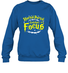 Hocus Pocus Everybody Focus Halloween Teacher Or Student Crewneck Sweatshirt Crewneck Sweatshirt - HHHstores