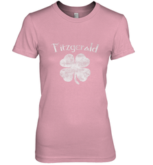 Vintage Fitzgerald Irish Shamrock St Patty's Day Women's Premium T-Shirt Women's Premium T-Shirt - HHHstores