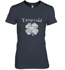Vintage Fitzgerald Irish Shamrock St Patty's Day Women's Premium T-Shirt Women's Premium T-Shirt - HHHstores